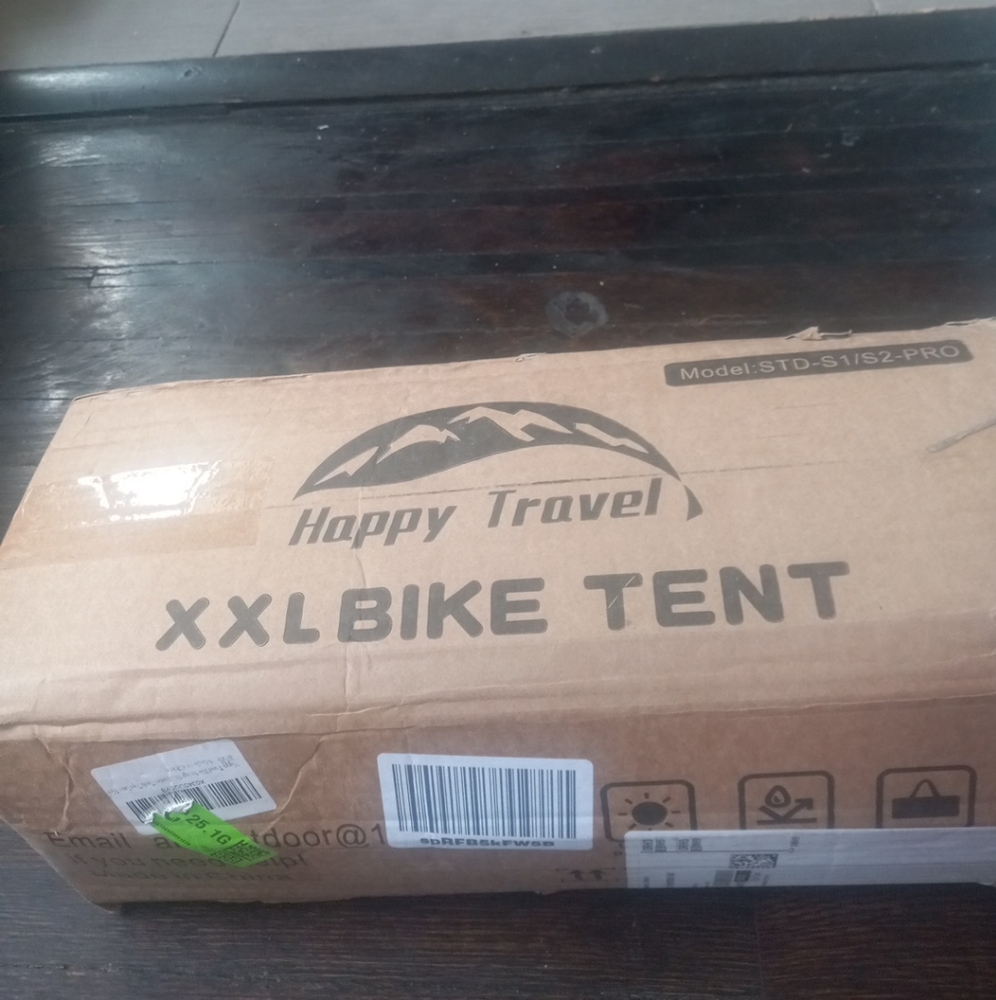 Happy Travel Bike Storage Shed Tent,Outdoor Arch - XXL for 4-5 Bikes-Black